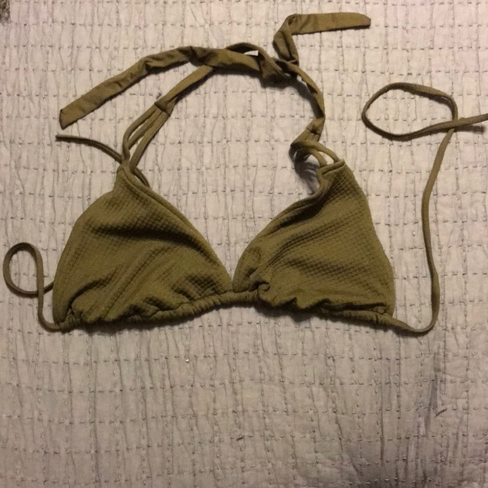 Forest Green Bikini Top